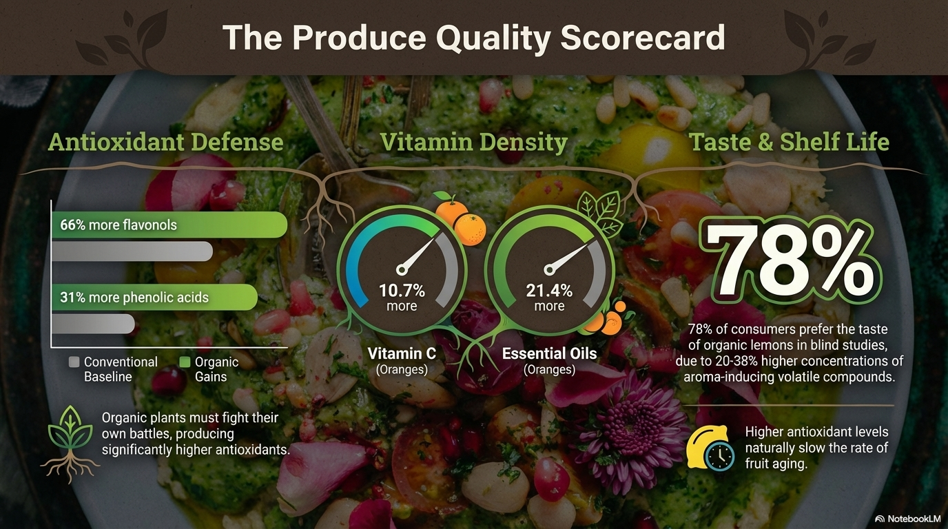 Nutrient Density Comparison Chart