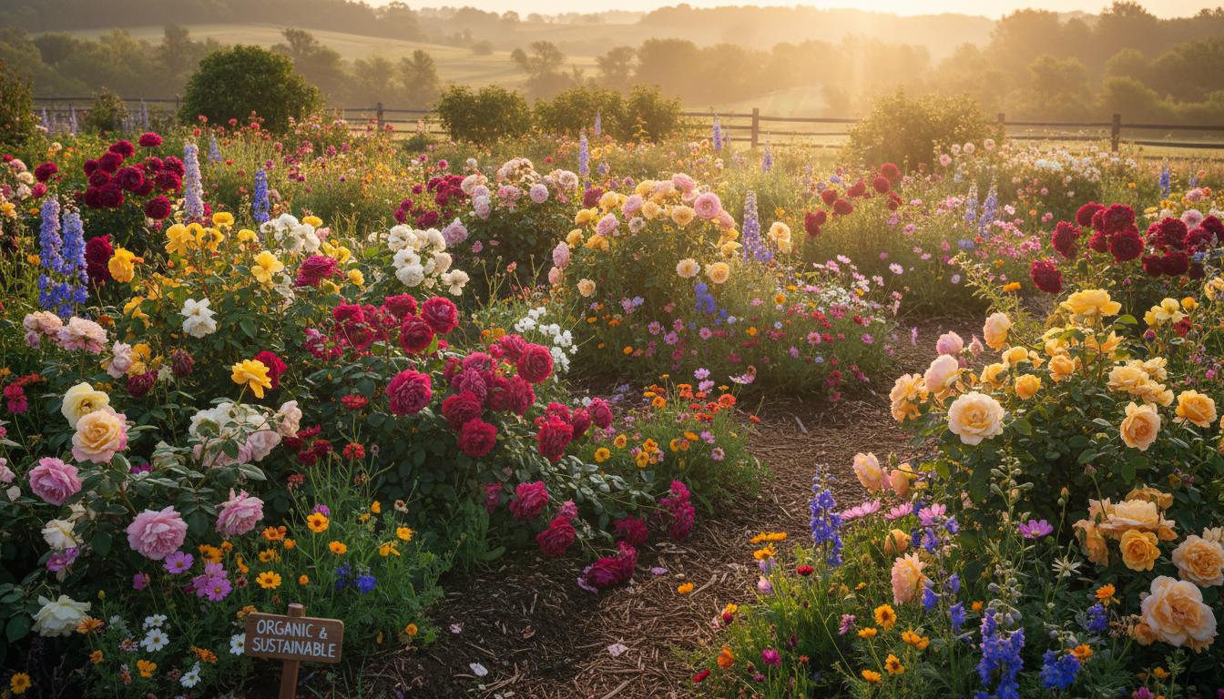 Flower Gardens - From roses to wildflowers, our organic blends provide the perfect nutrition for stunning floral displays that bloom longer and brighter.